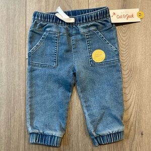 Cat and Jack jeans 6 to 9 months